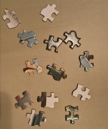 Mr. Broccoli - Beach Cottage - Voorbeeld Puzzelstukjes