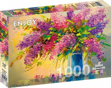 Enjoy Puzzle - A Bouquet of Lilacs - 1000 Stukjes 2