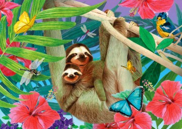 Enjoy Puzzle - Sweet Sloths - 1000 Stukjes