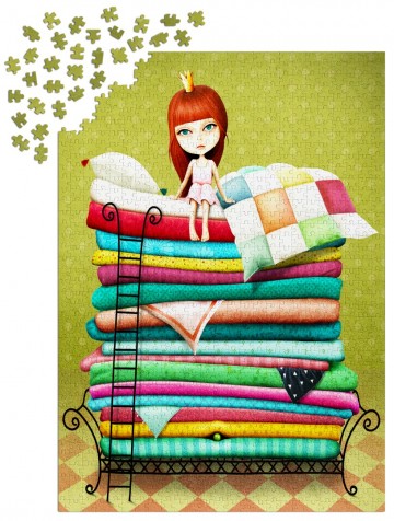 Enjoy Puzzle - Princess on the Pea - 1000 Stukjes 4