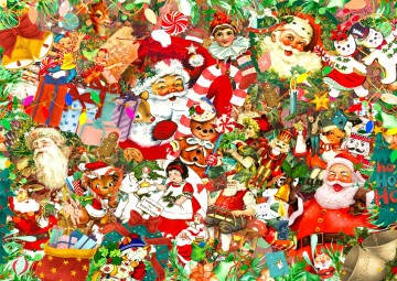 Enjoy Puzzle - A Vintage Christmas - 1000 Stukjes
