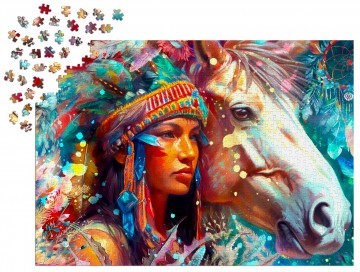 Enjoy Puzzle - Wild Spirit - 1000 Stukjes 5