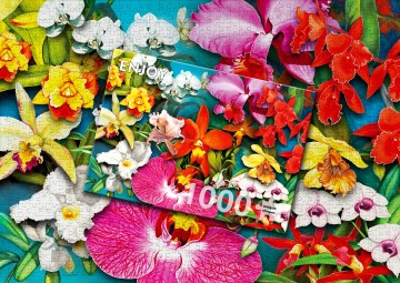 Enjoy Puzzle - Orchid Jungle - 1000 Stukjes 6