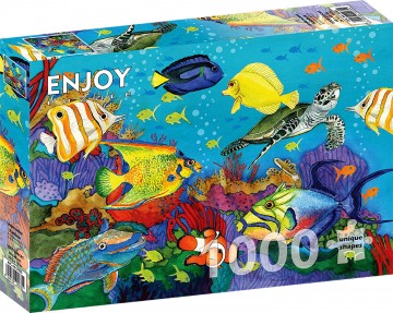 Enjoy Puzzle - Underwater Rainbow - 1000 Stukjes 2