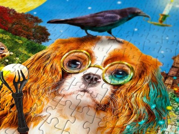 Enjoy Puzzle - Magic School - 1000 Stukjes 5