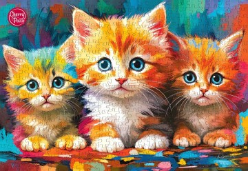 CherryPazzi - Three Little Hearts - 500 Stukjes 4