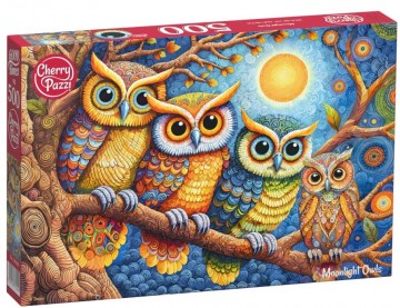 CherryPazzi - Moonlight Owls - 500 Stukjes 2