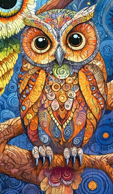 CherryPazzi - Moonlight Owls - 500 Stukjes 5