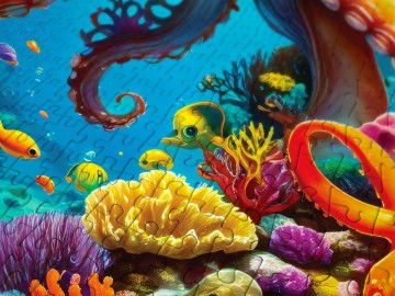 Enjoy Puzzle - Cute Octopus - 1000 Stukjes 5