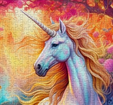Enjoy Puzzle - Enchanted Harmony Unicorn - 1000 Stukjes 4