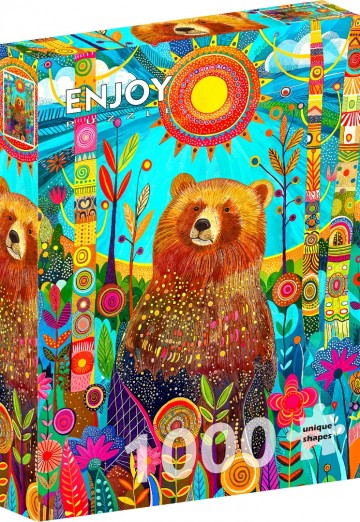 Enjoy Puzzle - Hibernation Ends - 1000 Stukjes 2