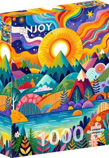Enjoy Puzzle - Spellbinding Horizon - 1000 Stukjes 2