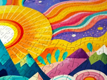 Enjoy Puzzle - Spellbinding Horizon - 1000 Stukjes 4