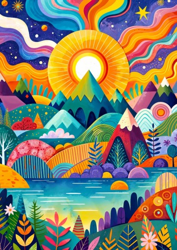 Enjoy Puzzle - Spellbinding Horizon - 1000 Stukjes