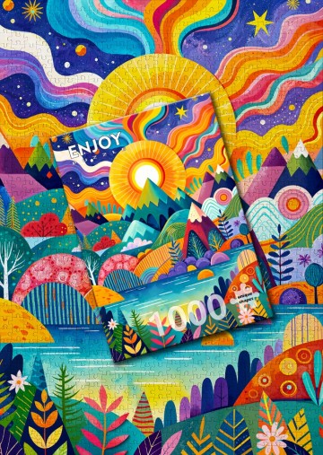 Enjoy Puzzle - Spellbinding Horizon - 1000 Stukjes 6