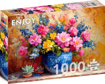 Enjoy Puzzle - Blushing Corner - 1000 Stukjes 2