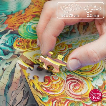 CherryPazzi - Quilled Fish - 1000 Stukjes 8