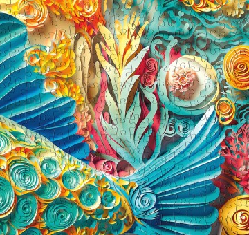 CherryPazzi - Quilled Fish - 1000 Stukjes 5