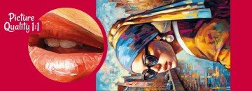 CherryPazzi - Girl With a Pearl - 1000 Stukjes 5