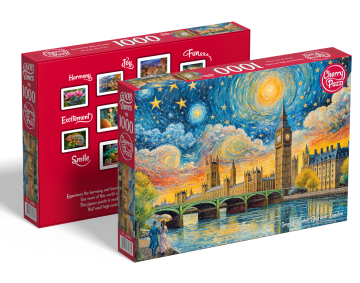 CherryPazzi - Impressionist Sky over London - 1000 Stukjes 3