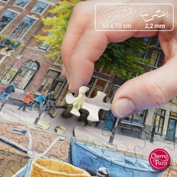 CherryPazzi - Amsterdam Tullips - 1000 Stukjes 7