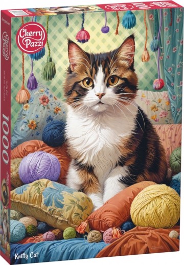 CherryPazzi - Knitty Cat - 1000 Stukjes 2