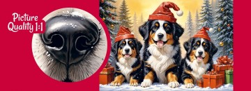 CherryPazzi - Holiday Puppies - 1000 Stukjes 7