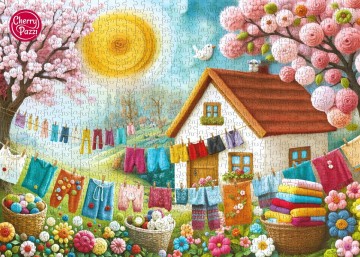 CherryPazzi - Woollen Meadow - 1000 Stukjes 4