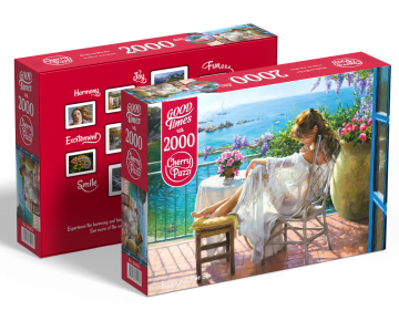 CherryPazzi - Beauty and Blue Sea - 2000 Stukjes 4