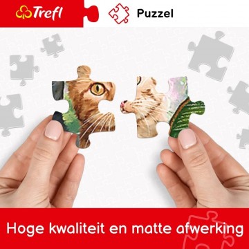 Trefl - The Girl with the Cats - 1000 Stukjes 3