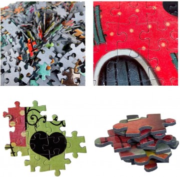 Nova Puzzle - Cute Dogs - 1000 Stukjes 4