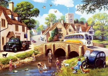 Ravensburger - A Day by the River - 1000 Stukjes