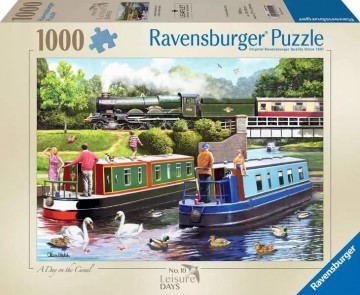 Ravensburger - A Day on the Canal - 1000 Stukjes 2