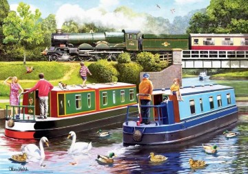 Ravensburger - A Day on the Canal - 1000 Stukjes