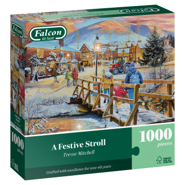Falcon de Luxe - A Festive Stroll - 1000 Stukjes 2
