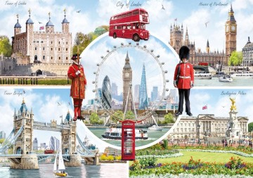Gibsons - A Look at London - 1000 Stukjes