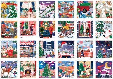 Pieces & Peace - Adventcalendar 2026 - 24 x 42 Stukjes