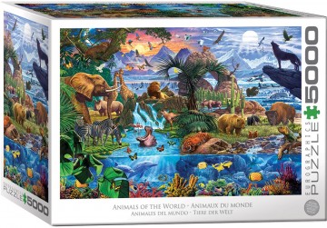 Eurographics - Animals of the World - 5000 Stukjes  2