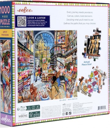 EeBoo - Artist Provisions - 1000 Stukjes 3