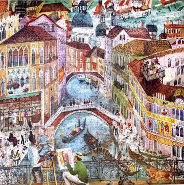 EeBoo - Artists in Venice - 1000 Stukjes 3