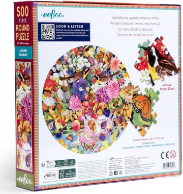 EeBoo - Autumn Bouquet - 500 Stukjes 3