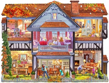 SunsOut - Autumn Country House - 1000 Stukjes