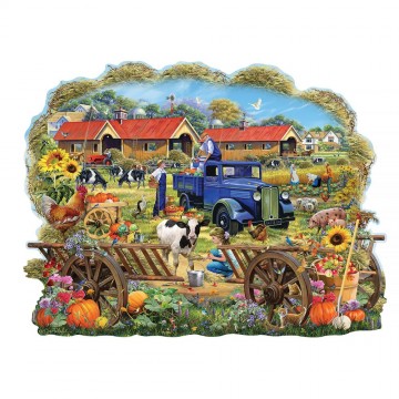Bits and Pieces - Autumn Hay Cart - 750 Stukjes