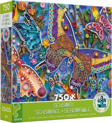 Ceaco Sensory - Beautiful Butterflies - 750 Stukjes Schade 2 - 2