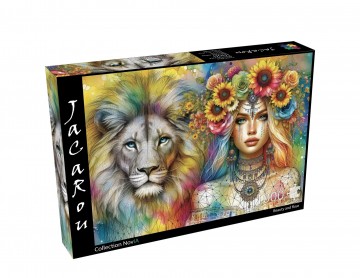JaCaRou Puzzle - Beauty and Roar - 1000 Stukjes 2