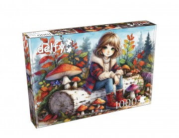 Delfy Puzzle - Beneath Autumn's Canopy - 1000 Stukjes 2