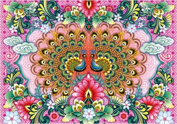 Educa - Bengal Peacocks - 1500 Stukjes