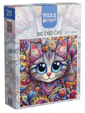 Yazz - Big Eyed Cat - 1023 Stukjes 2