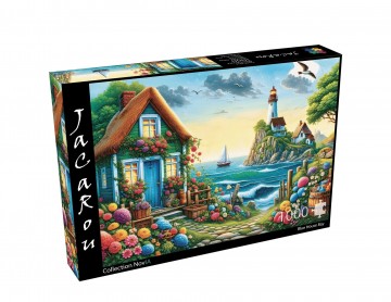 JaCaRou Puzzle - Blue House Bay - 1000 Stukjes 2