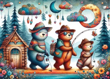 Delfy Puzzle - Boho Expedition - 1000 Stukjes